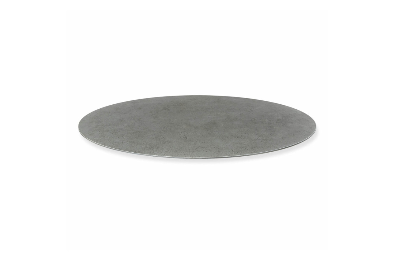 Столешница SHT-ТT21-6 100-75 oval (гранитно-серый)